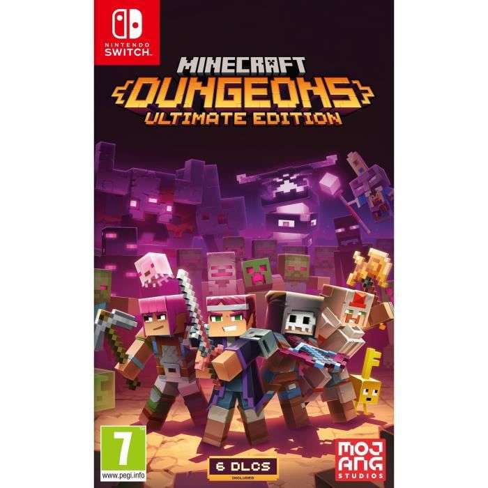 Minecraft Dungeon Ultimate Edition sur Nintendo Switch