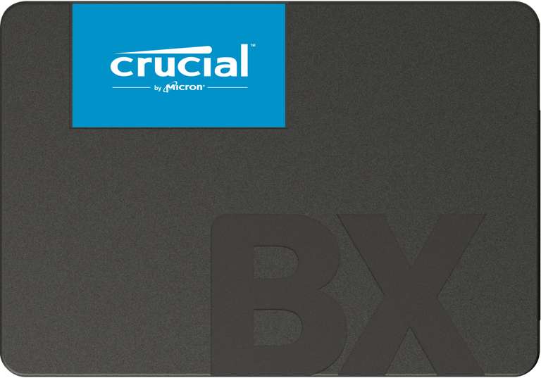 SSD Interne 2.5" Crucial BX500 CT240BX500SSD1 (3D NAND) - 240 Go