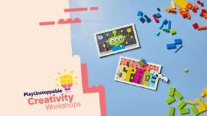 Atelier De Créativité Lego : D’un Autre Monde - Carte Postale en Lego De Vacances Extraterrestres Offerte
