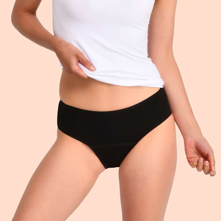 Sélection de culottes menstruelles Freedom à partir de 14,99€ - Ex : Culotte flux moyen à abondant (du S au XL)