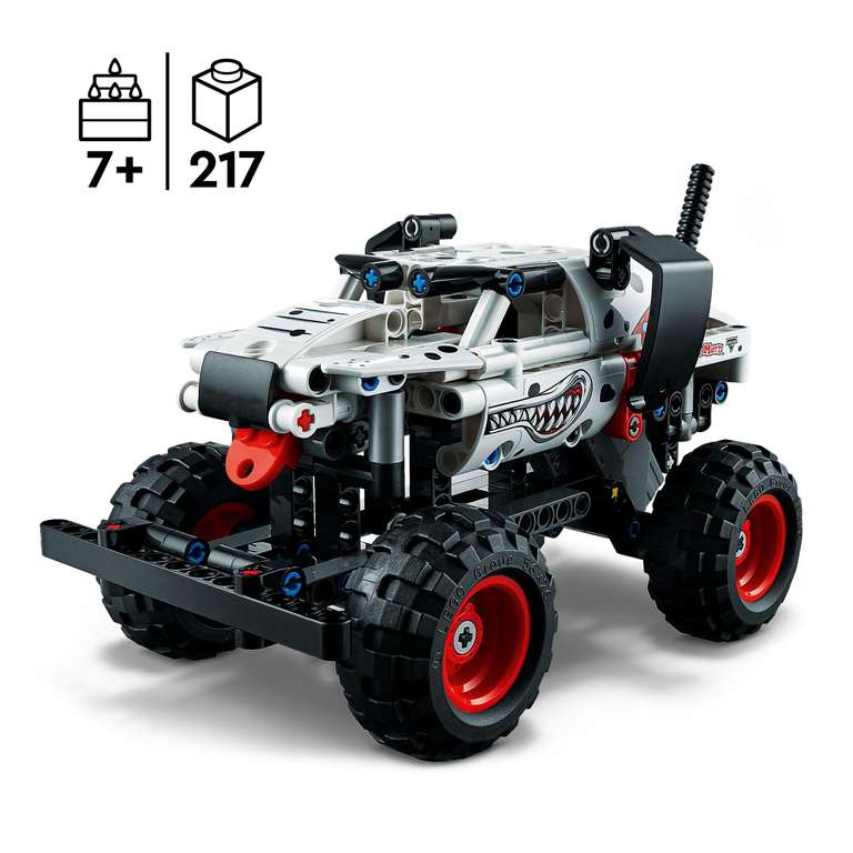 Jeu de construction Lego Technic Monster Jam Monster Mutt Dalmatien, 2-en1 - 42150
