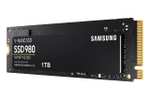 Disque SSD Interne NVMe M.2 Samsung 980 MZ-V8V1T0BW, PCIe 3.0, 1 To, Contrôle thermique intelligent