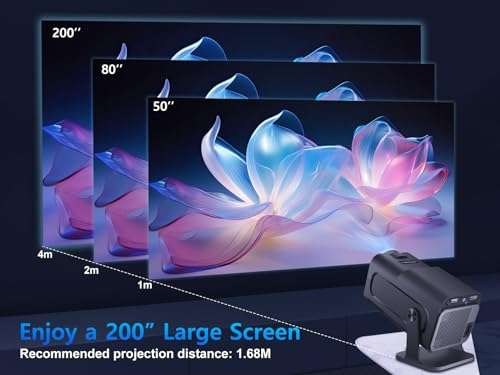 Vidéoprojecteur Magcubic HY320- FHD 1080P, Rotation à 180 degrés, Android 11.0 intégré, 10000 Lumens (Vendeur tiers)