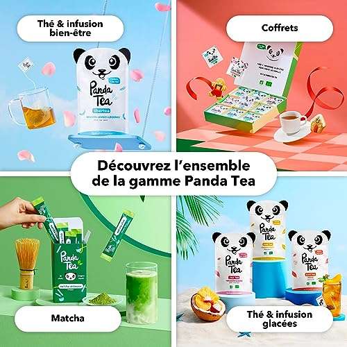 Panda Tea assortiment thés et infusions glacés