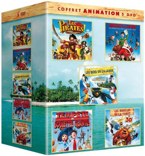 10€ de réduction sur une sélection de Blu-Ray/DVD -Ex : Coffret animation 5 DVD