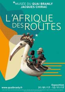 Visite guidée de l'exposition L'Afrique des Routes gratuite au Musée du Quai Branly à Paris (au lieu de 10€)