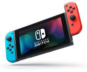 Console Nintendo Switch - avec paire de joy-con gris ou bleu / rouge (via 20€ sur la carte de fidélité)
