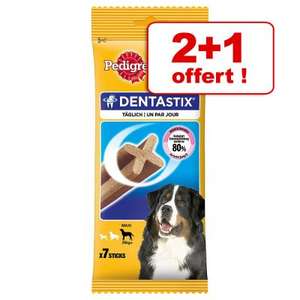 Lot de 3 paquets de friandises pour chien Pedigree Dentastix - différents variétés (frais de port inclus) à partir de 7.3€