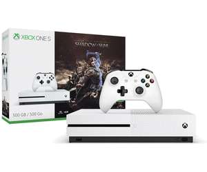 Sélection de packs console Microsoft Xbox One S en promotion - Ex : Xbox One S (500 Go) + Call of Duty: WWII + La Terre du Milieu : L'Ombre de la guerre