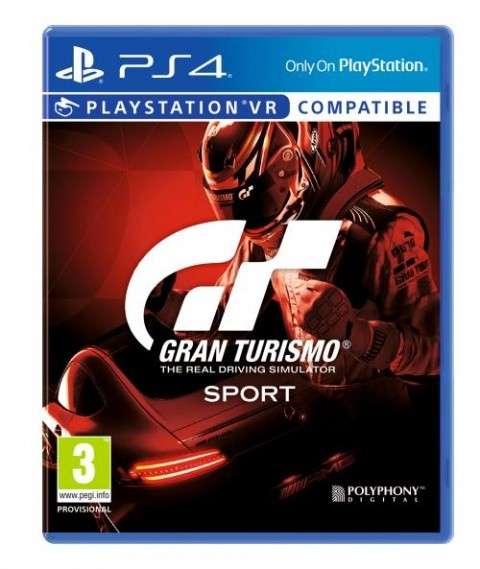 Gran Turismo Sport sur PS4 (+ 15€ de bon d'achat chez Wonderbox et Qui est-tu ? dans certains magasins)