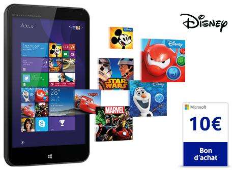 Tablette HP Stream 7 Edition Signature Windows 8 + Office 365 Personnel + Bon de 10€ d'achat sur le Microsoft Store