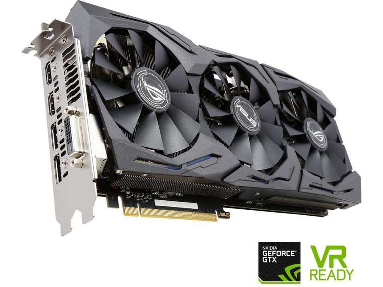 Carte graphique Asus GeForce GTX 1080 ROG STRIX-GTX1080-A8G-GAMING (frontaliers Allemagne)