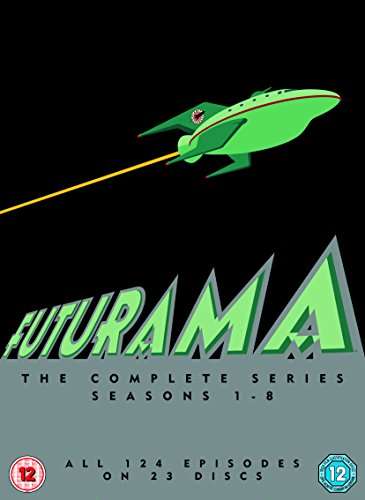 Coffret DVD Futurama : L'intégrale Saisons 1 à 8 (en Anglais)