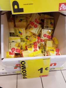Paquet de 450 Post-It au Auchan Le Kremlin-Bicêtre (94)
