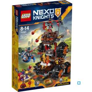 Jouet Lego Nexo Knights - La machine maudite du Général Magmar (70321)