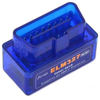 Outil de diagnostic de véhicule ELM327 OBD2 - Bluetooth (Bleu)