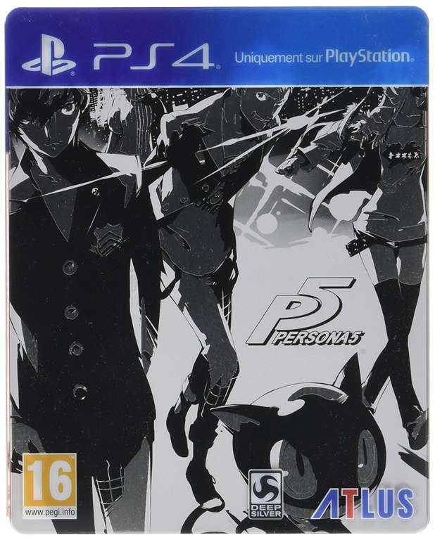 Persona 5 sur PS4 - Steelbook Launch Edition