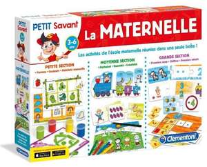 Kit de 10 Jeux Clementoni La Maternelle + hand spinner offert