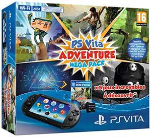 Jusqu'à -60% sur une sélection d'articles d'occasion (récapitulatif en description) - Ex : Console PS Vita + Pack Adventure Games + Carte Mémoire 8 Go