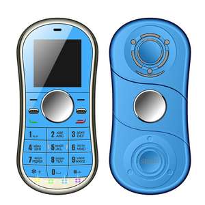 Mini téléphone portable / Hand Spinner Servo S08 - Bleu