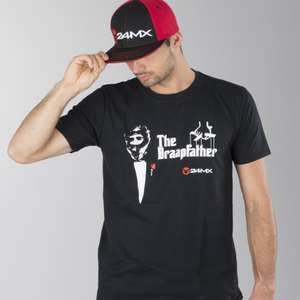 T-shirt 24MX Braapfather Noir