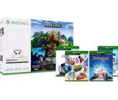 Pack Console Xbox One S Minecraft 500 Go  + Forza Motorsport 7 + Pixar Rush + Disneyland Adventures + Super Lucky's Tale