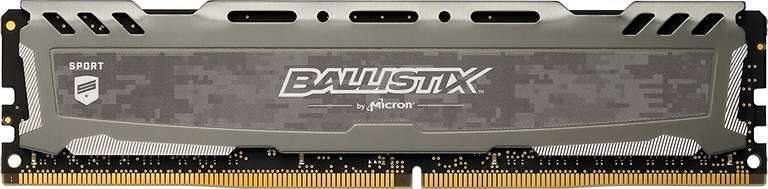 Barrette Mémoire RAM Ballistix Sport LT DDR4 - 8 Go, 2400 MHz , CAS 16