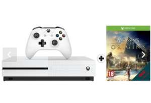 Console Xbox One S - 500 Go + Assasins Creed Origins DLC - (Frontaliers suisses)