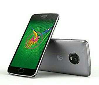 Smartphone 5,2" Motorola G5 plus gris, 3go RAM, 32go, Android 7.0, 4G, double sim