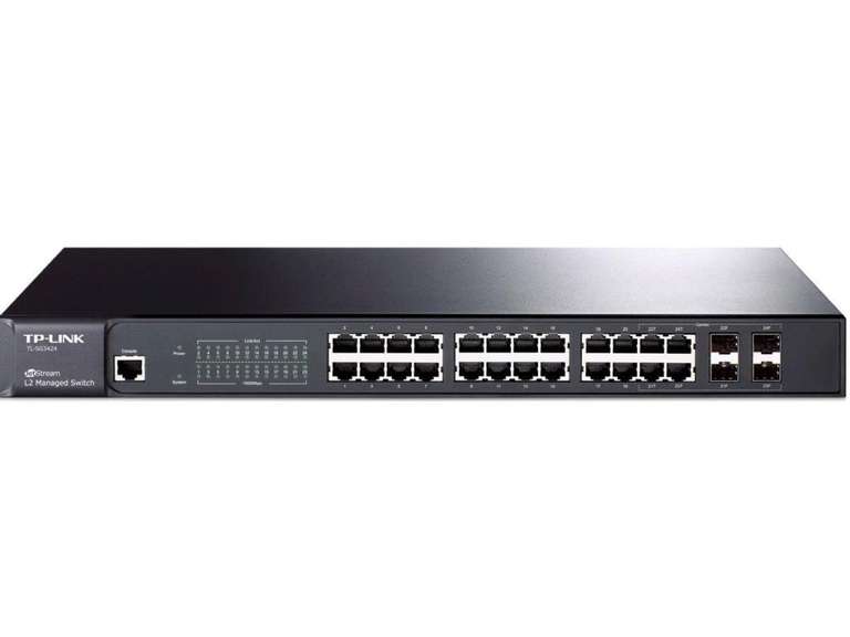 Switch Gigabit administrable L2 TP-Link TL-SG3424 - 24 Ports - 4 combo