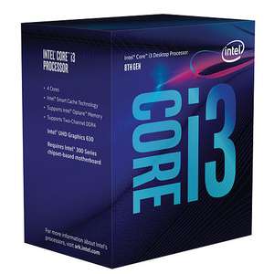 Processeur Intel Core i3-8100 Coffee Lake 3.60GHz - Socket LGA 1151