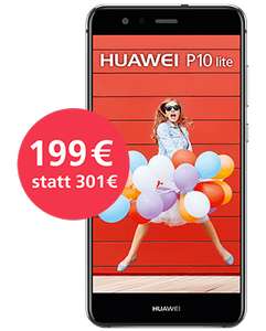 Smartphone 5.2" Huawei P10 Lite - Kirin 658, 4 Go de RAM, 32 Go (Frontaliers Allemagne)