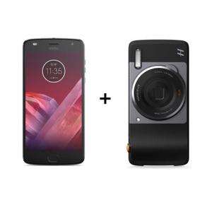 Smartphone 5.5" Motorola Moto Z2 Play (SnapDragon 626, 4 Go de RAM, 64 Go) + Moto Mods appareil photo Hasselblad 4116