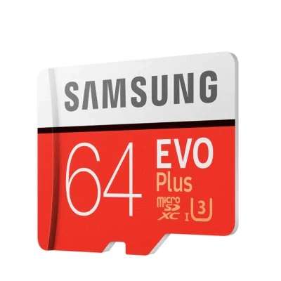 Carte Micro SDXC Samsung Evo Plus U3 - 64 Go