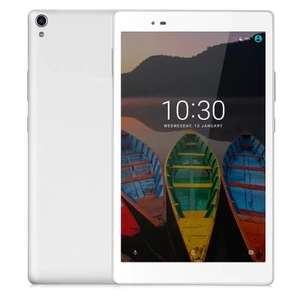 Tablette 8" Lenovo P8 - full HD, Snapdragon 625, RAM 3 Go, ROM 16 Go (Blanc)