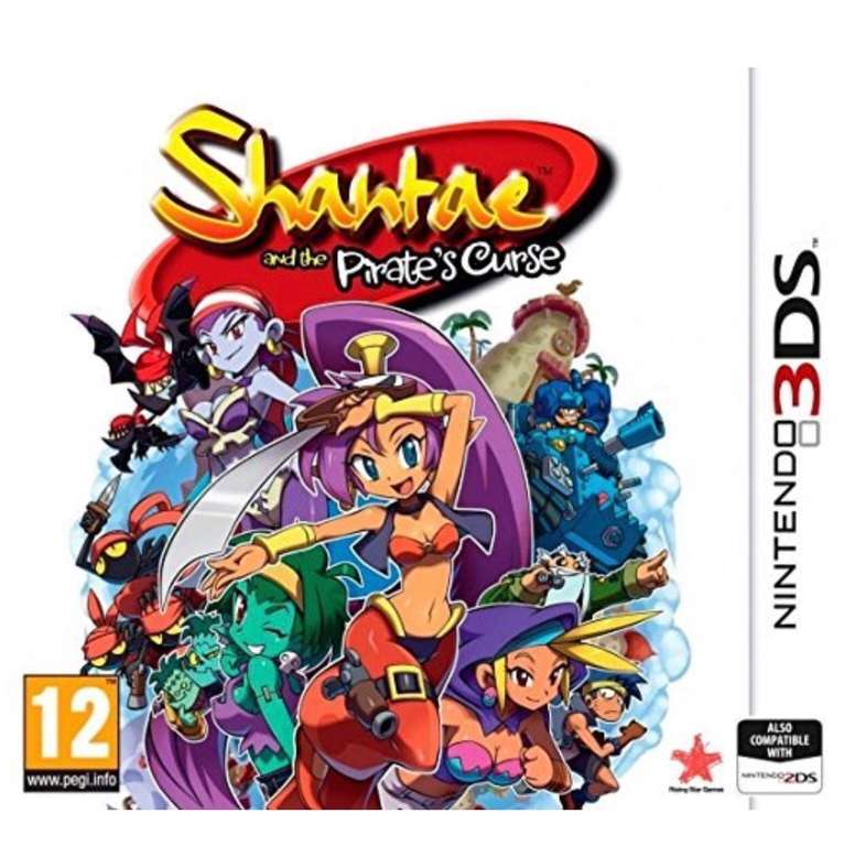 Jeu Shantae and the pirate's curse sur Nintendo 3DS (vendeur tiers)