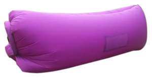 Canapé Gonflable - Violet (supporte jusqu'à 200kg)