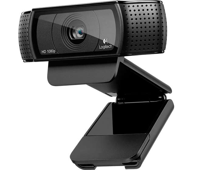 Webcam Logitech HD Pro C920 - Full HD
