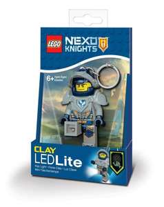 Porte-clés LED Lego Nexo Knights Clay
