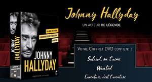 Coffret DVD Johnny Hallyday acteur
