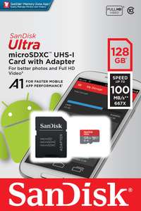 Carte mémoire microSDXC SanDisk Ultra 128 Go