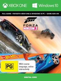 Forza Horizon 3 + Hot Wheels sur Xbox One / PC (Play Anywhere) + Assassin's Creed Unity sur Xbox One (Dématérialisés)