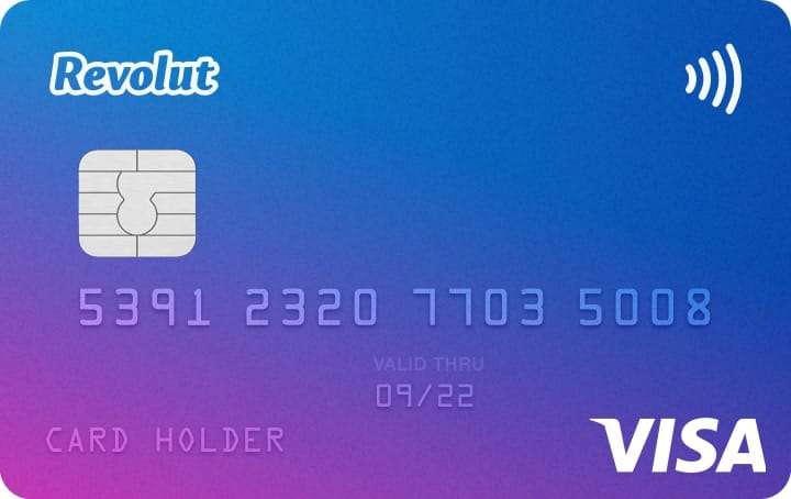 Carte de débit VISA Revolut gratuite (au lieu de 6€)