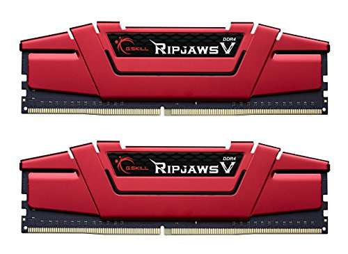 Lot de 2 barrettes de RAM G.Skill Ripjaws V (2*4Go) - DDR4, 2133MHz, CAS 15