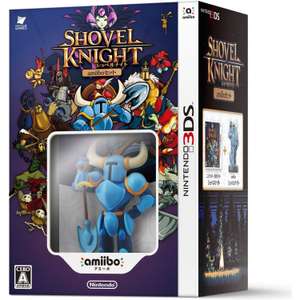 Shovel Knight - Édition Collector sur 3DS (jeu + figurine amiibo, version JAP uniquement - frais de port inclus)