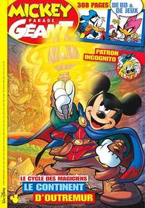Abonnement au Magazine Mickey Parade Géant 1 An - 6 Numéros + 6 numéros de Super Picsou Géant