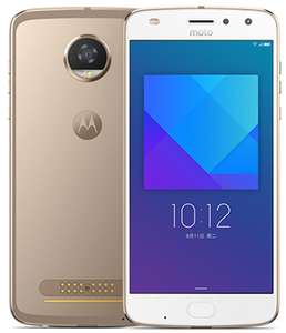 [Précommande] Smartphone 5.5" Motorola Moto Z2 Play Or - Full HD, Snapdragon 626, RAM 4 Go, ROM 64 Go (sans B20 / B28)