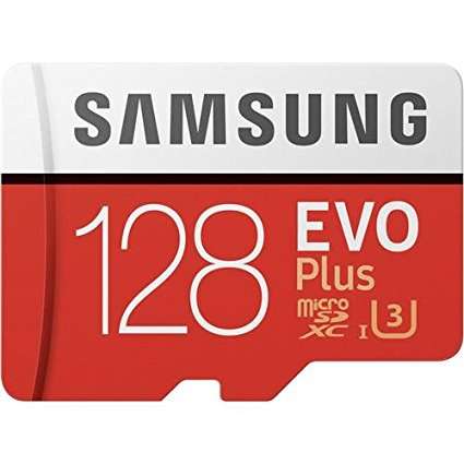 Carte Micro SDXC Samsung Evo Plus U3 - 128 Go avec adaptateur SD (MyMemory)