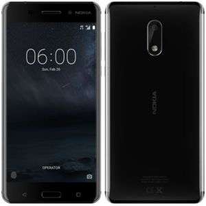 Smartphone 5.5" Nokia 6 (2017) - Full HD, Snapdragon 430, RAM 3 Go, ROM 32 Go (Plusieurs coloris)
