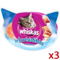 Lot de 3 boîtes de friandises pour chat Whiskas ( 50% immédiate + 0.80€ BDR )